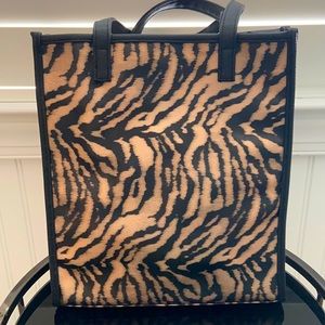 Animal print bag